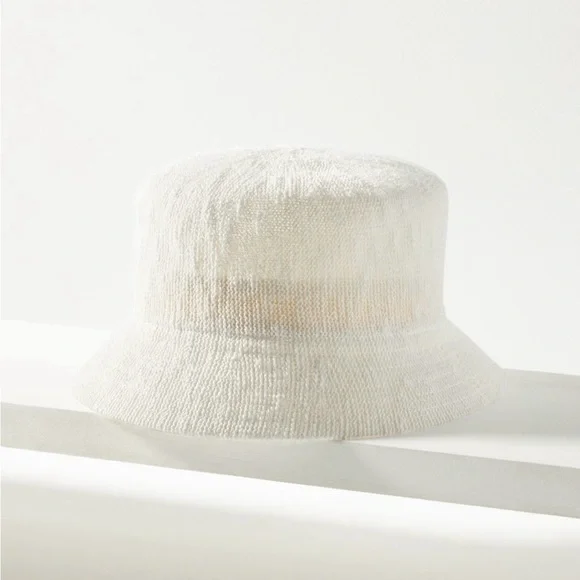NWT  Anthropologie nubby bucket hat - Picture 2 of 10